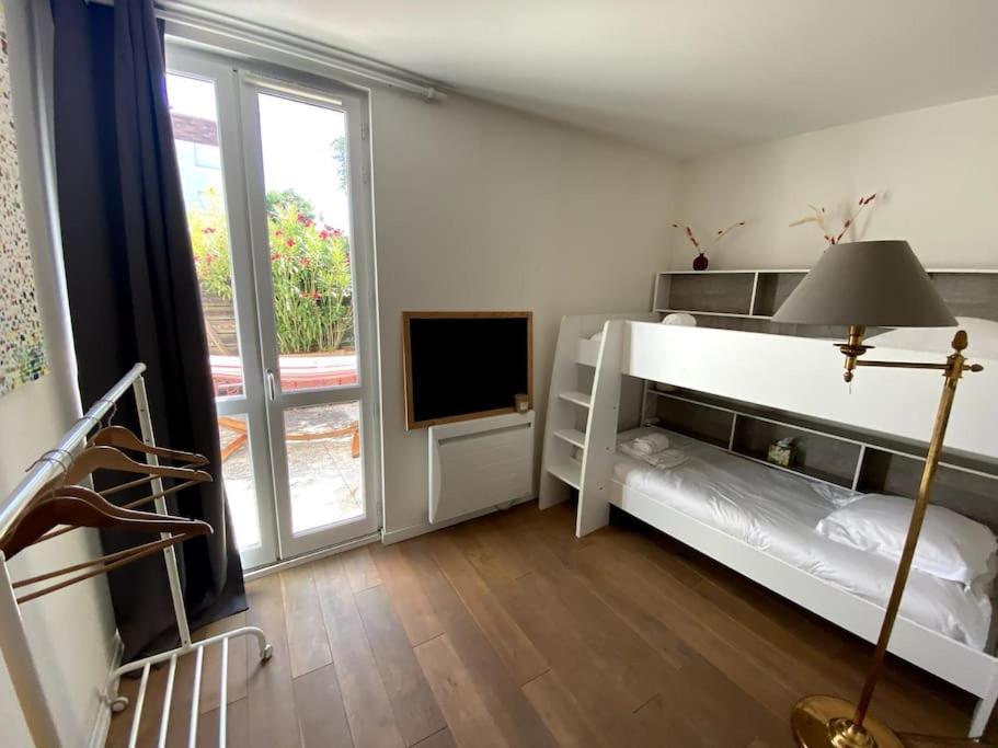 Ferienwohnung Charme Et Calme Au Coeur De Bordeaux Exterior foto